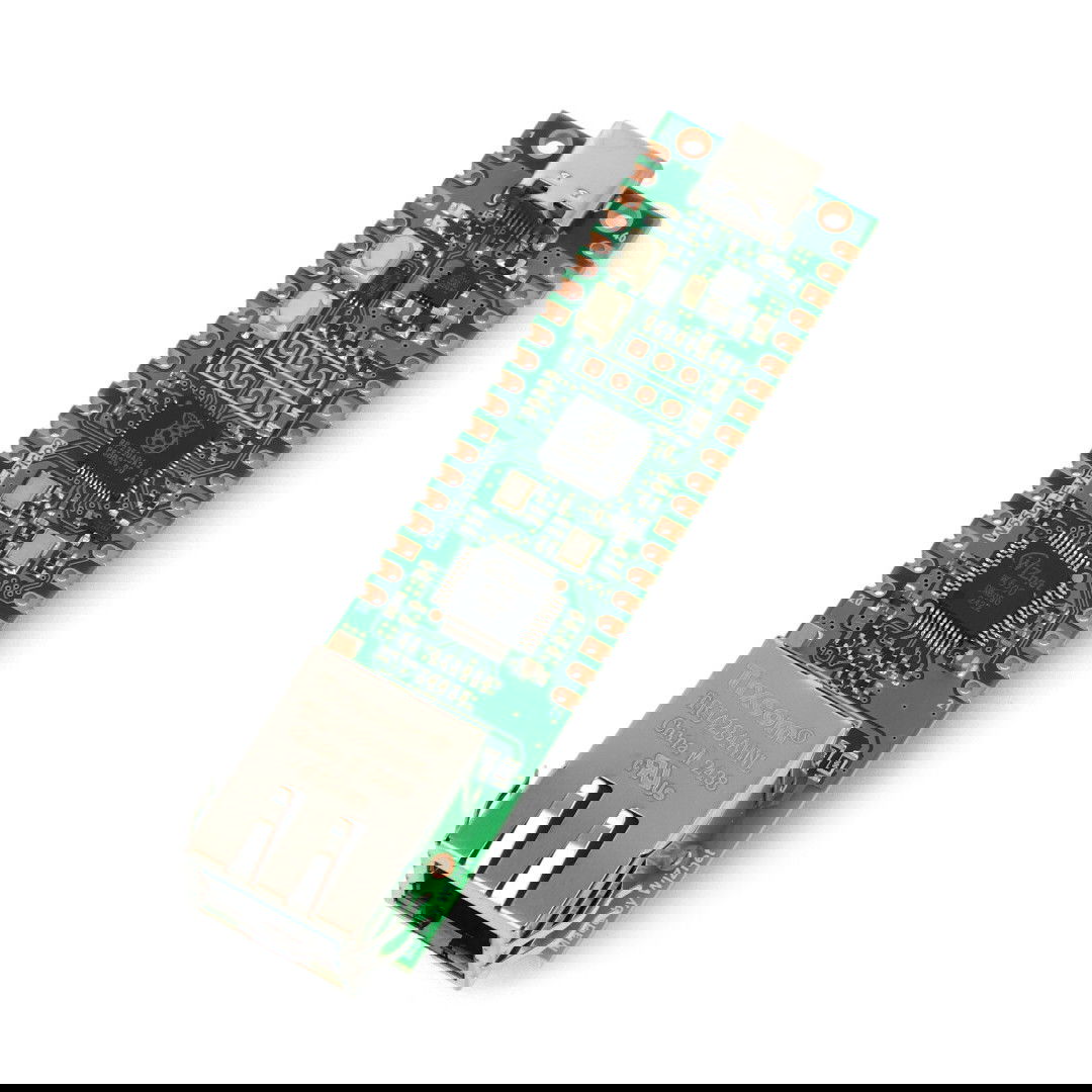 W5500-EVB-PICO2 - deska s mikrokontrolérem RP2350 a Ethernetem - WIZnet