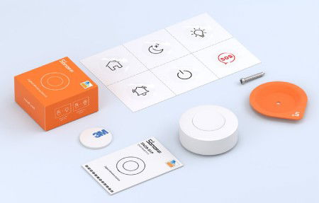 Sonoff SNZB-01P - bezdrátové ZigBee tlačítko pro aktivaci akcí a scén