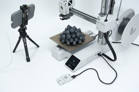 CyberBrick Time Lapse Hardware Kit - ZK005 - sada pro vytváření časosběrných filmů pomocí 3D tiskárny - Bambu Lab