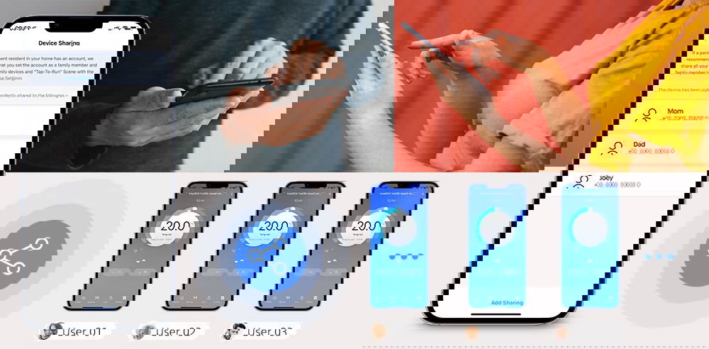 Tuya - nástěnný WiFi termostat TR021