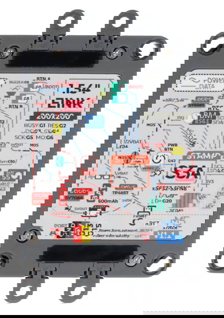 Sada pro měření kvality ovzduší - sada pro měření kvality ovzduší - M5StampS3 + SEN55 + vývojový modul SCD40 - M5Stack K131 V1.1