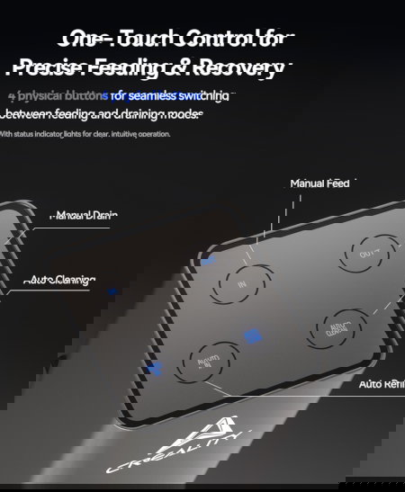 Inteligentní modul pro čerpání pryskyřice pro 3D tiskárny Creality