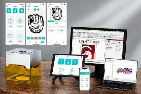 Laserový plotter Two Trees TS1 Mini 3W