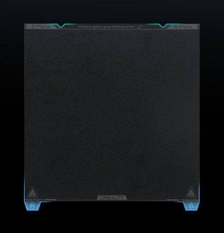 Oboustranný PET kaleidoskop + PEI potažená konstrukční deska pro 3D tiskárny Creality - 315 x 310 mm