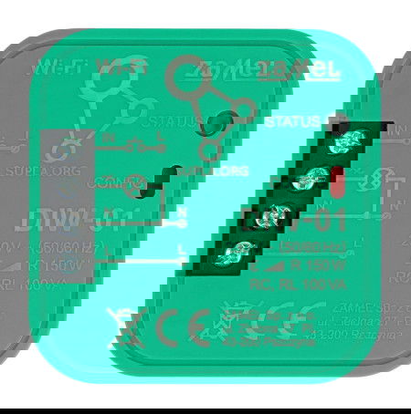 Zamel Supla DIW-01 - Wi-Fi stmívač osvětlení - aplikace pro Android / iOS