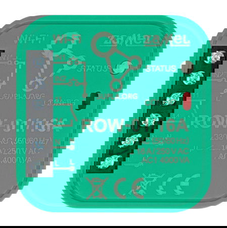 Zamel Supla ROW-01 - relé 230 V 16 A - WiFi - aplikace pro Android / iOS