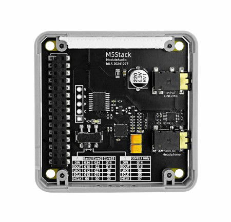 Audio modul s kodekem ES8388 - STM32G030 - pro vývojové moduly M5Core - M5Stack M144