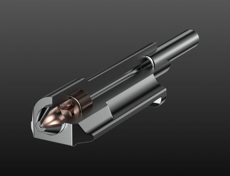 Vysoce průtokový hotend s tryskou z kalené oceli pro tiskárny Bambu Lab řady H2D - 0,4 mm