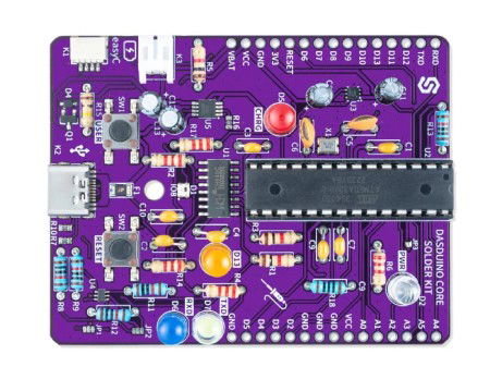 Vytvořte si vlastní pájecí sadu Dasduino - vzdělávací sada pro výuku pájení Dasduino - ATmega328P - Pájené 333200