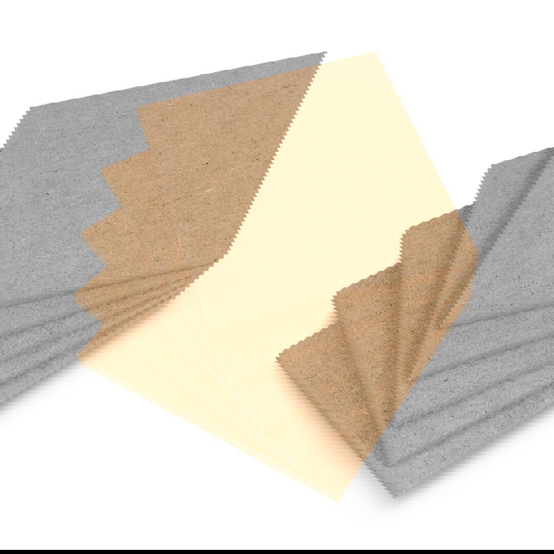 Surová HDF deska - 6 mm - 110 x 120 mm - 5 ks.