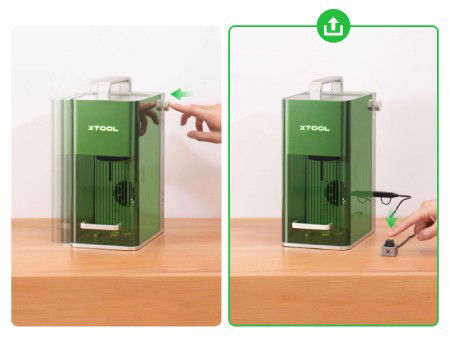 Ovládací tlačítko xTool F1 pro xTool F1 / F1 Lite / F1 Ultra / F2 Ultra