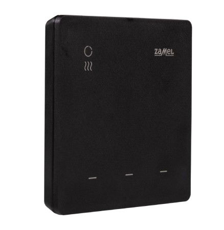 Zamel Supla GKW-02 - regulátor topení - WiFi - aplikace pro Android / iOS - černý