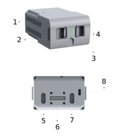 Baterie pro robota Unitree Go2 - 8000 mAh - Standardní - BT2-05