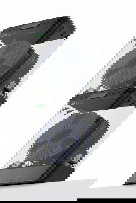 Sada úložných boxů Sunlu FilaDryer SP2 - nádoba na filament + 2x Sunlu PLA+ 2.0 1,75 mm 1 kg - černá