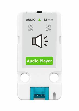 Audiopřehrávač - MP3 / WAV audio přehrávač - N9301 - Rozšiřující modul jednotky - M5Stack U197