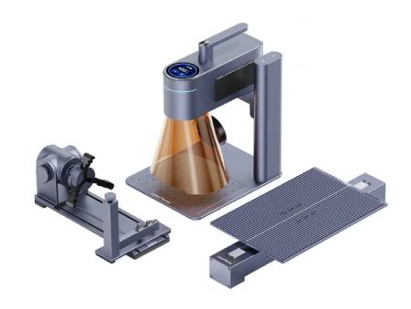 LaserPecker LP4 - 10W diodový a 2W infračervený laserový gravírovací stroj - Deluxe sada