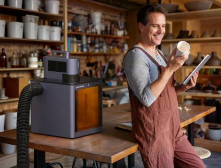 LaserPecker LP5 - 20W vláknový optický a diodový laserový gravírovací stroj - sada s pouzdrem