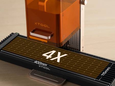 xTool F2 - laserový gravírovací stroj s diodou 15 W a infračerveným laserem 5 W