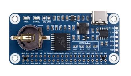 Modul hodin reálného času a hlídacího psa DS3231SN pro Raspberry Pi - Waveshare 25766