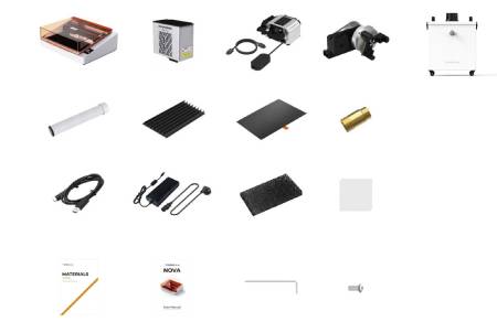 Laserový plotter TOOCAA NOVA 10 W - sada pro tvůrce