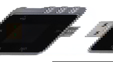 FNIRSI FNAC-28 2v1 USB tester - měřič napětí, proudu a výkonu z USB A / USB C portu