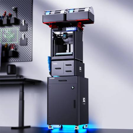Naked Panda Station - mobilní pracovní stanice pro 3D tiskárny Bambu Lab