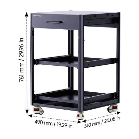 Naked Panda Station - mobilní pracovní stanice pro 3D tiskárny Bambu Lab