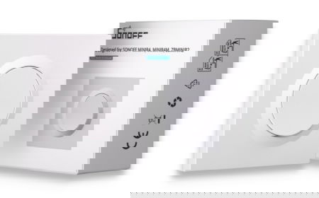 Sonoff E1GS - kryt nástěnného vypínače ZBMINIR2 / MINIR4M / MINIR4 s N