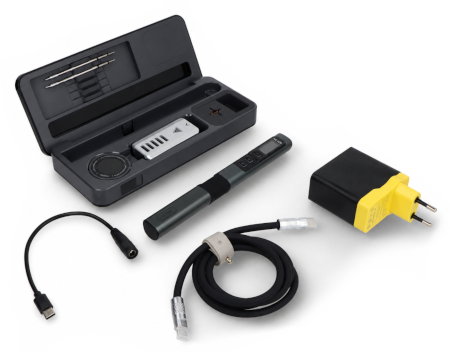 Chytrá přenosná digitální páječka - USB typu C PD/QC - 100 W - FNIRSI HS-02B