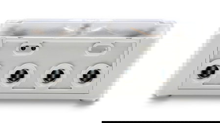 Jednofázový měřič spotřeby energie 230 V na DIN lištu - Qoltec 50888