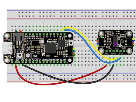 VCNL4200 - IR senzor vzdálenosti a intenzity světla ALS - STEMMA QT / Qwiic - Adafruit 6064
