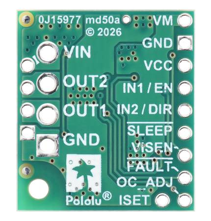 MPQ6612A - Jednokanálový regulátor motoru 40V/4A - Pololu 5285