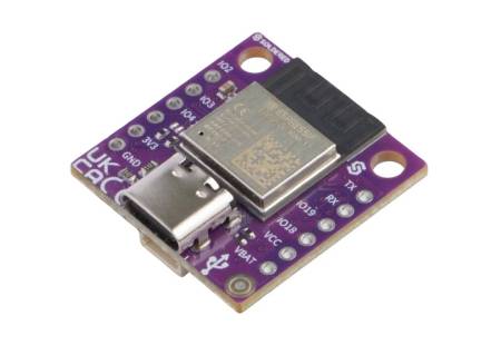 NULA Mini ESP32-C6 - Vývojová deska pro WiFi / Bluetooth / Thread / ZigBee - Bez konektorů - Pájená 333356