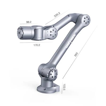 Robotické rameno Unitree Z1 PRO s chapadlem Unitree Z1