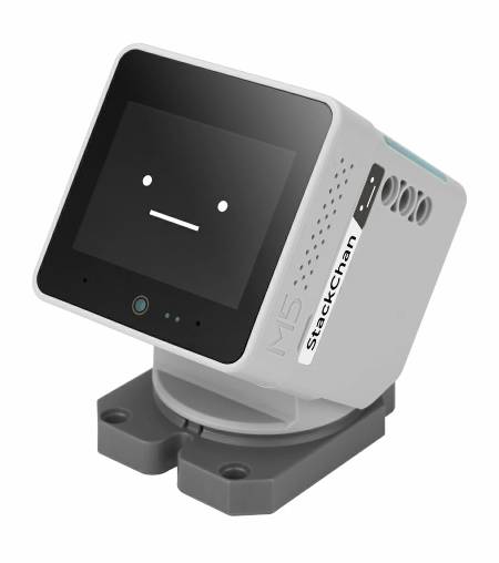 StackChan - interaktivní desktopový robot s umělou inteligencí s otevřeným zdrojovým kódem pro učení programování a automatizace - M5Stack K151