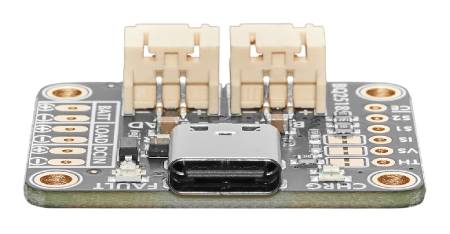 Modul nabíjení baterie Li-Pol / Li-Ion / Li-Fe 5V bq25185 s USB typu C / DC / solárním panelem - Adafruit 6091