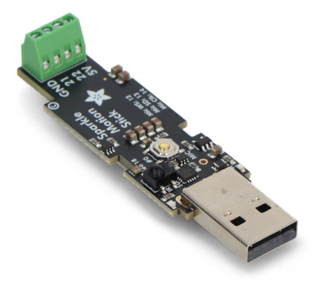 Sparkle Motion Stick - ovladač pro adresovatelné WLED pásky a LED diody - ESP32 - USB - Adafruit 6332