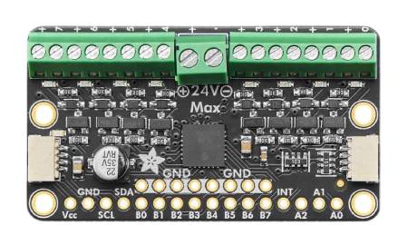 8kanálový budič solenoidů - I2C - STEMMA QT / Qwiic - Adafruit 6318
