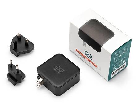 Napájecí zdroj pro Arduino s USB-C konektorem - oficiální 45W napájecí zdroj pro Arduino s USB-C konektorem - TPX00242