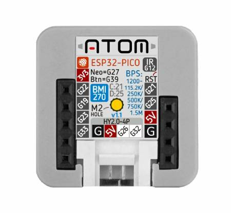 M5Atom-Matrix v1.1 - Vývojový modul s RGB LED - ESP32 - M5Stack C008-B-V11