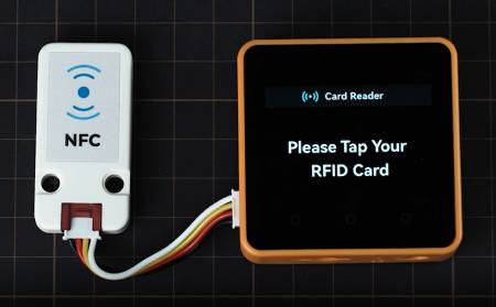 NFC jednotka - NFC / RFID čtečka 13,56 MHz - ST25R3916 - M5Stack U216