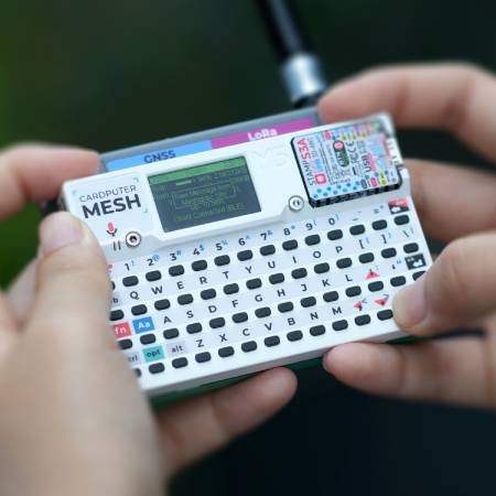 Cardputer Mesh Kit pro Meshtastic - Přenosný LoRa Mesh počítač s GPS - M5Stamp S3A - ESP32-S3FN8 - M5Stack K152