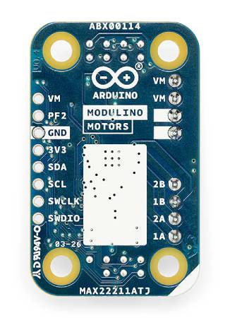 Arduino Modulino Motors - Dvoukanálový ovladač motoru 5V - 24V / 3,8A - MAX2221 - Qwiic - ABX00114