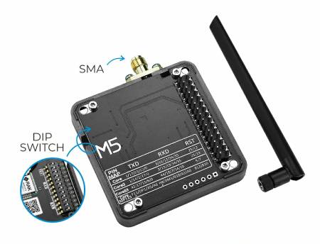 Modul LoRaWAN EU868 - STM32WLE5 - pro vývojové moduly M5Core - M5Stack M148