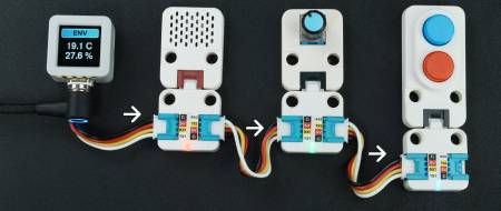 Unit ChainBUS - rozšiřující modul - STM32G031 - M5Stack U212