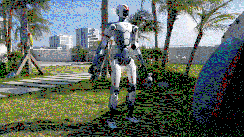 Humanoidní robot - Unitree R1 Basic - Crismon Hero