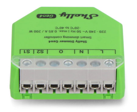 Shelly Dimmer Gen4 - Chytrý stmívač světel WiFi / Bluetooth / ZigBee / Matter