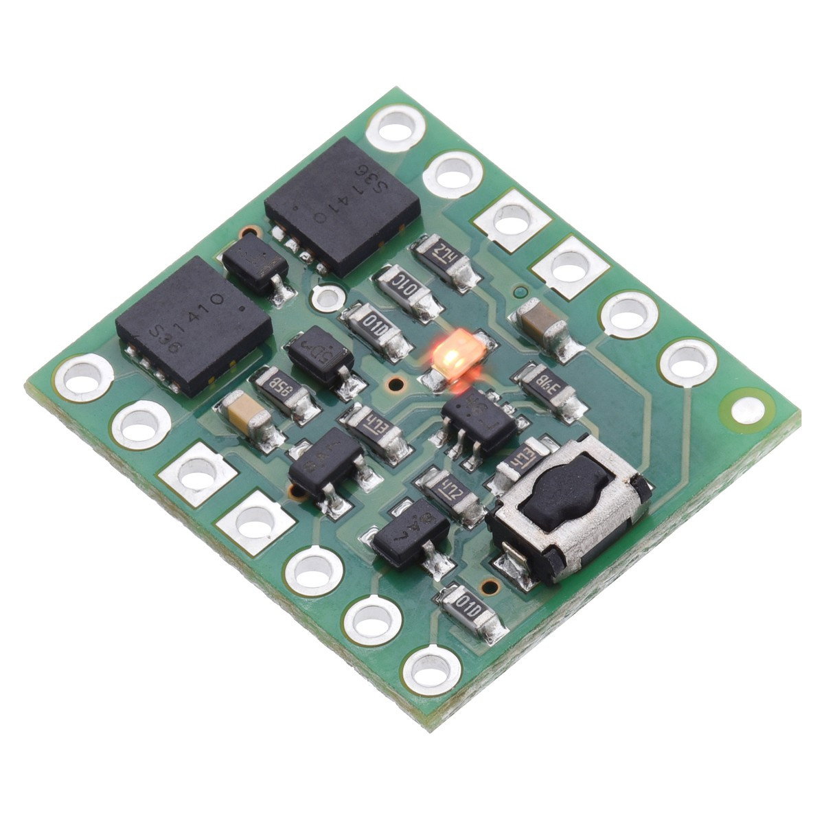 Mini spínač Push MOSFET LV 2,2-20V/6A - s ochranou proti zpětnému proudu - Pololu 2808