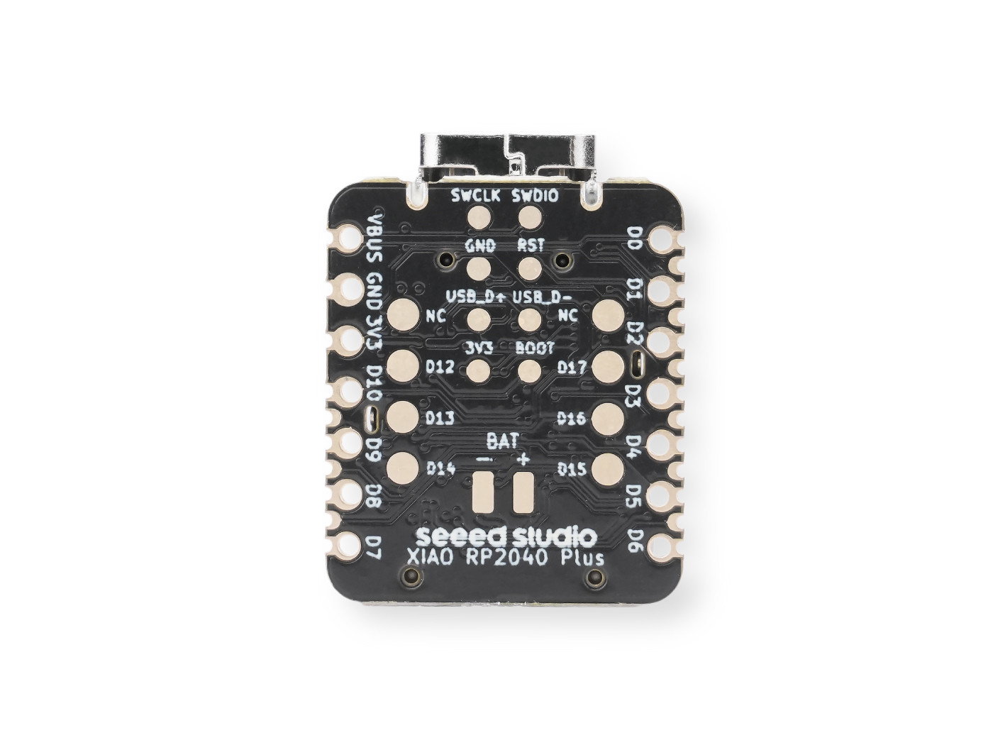 Seeed Xiao RP2040 Plus - 26 GPIO/nabíjení Li-ion - Arduino/MicroPython - Seeedstudio 100059977