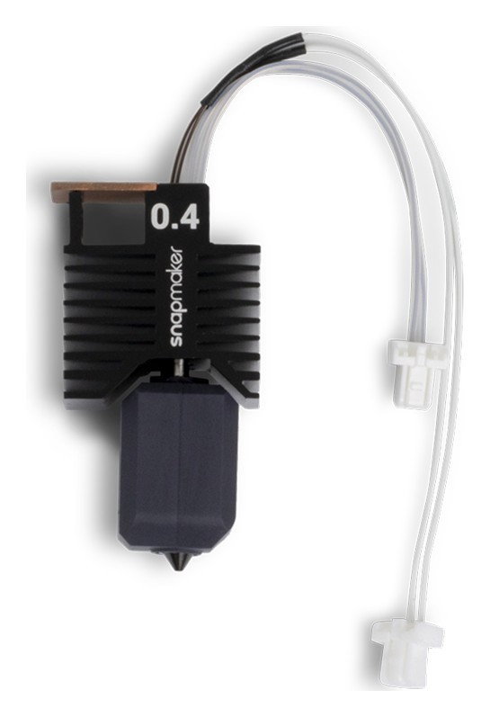 Hotend s tryskou z nerezové oceli pro 3D tiskárnu Snapmaker U1 - 0,4 mm
